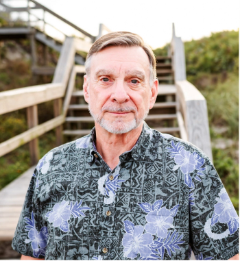 Carl Schuck received a diagnosis of cancer nearly 50 years after serving in the Air Force.  Photo credit: BROOKE STACEY PHOTOGRAPHY