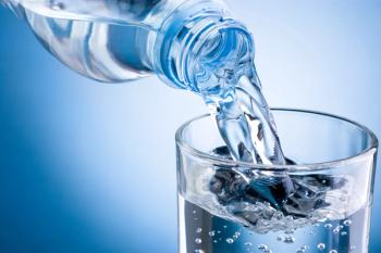 pouring water