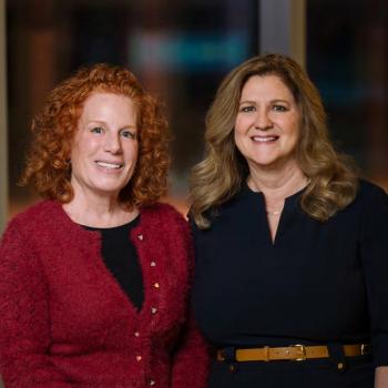 From left: JILL REESE, M.S., APRN, AGCNS-BC, OCN, and SUSIE MALONEY, M.S., APRN, AOCN, AOCNS