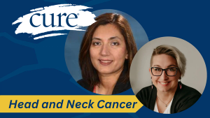 image of patient and oncologist.