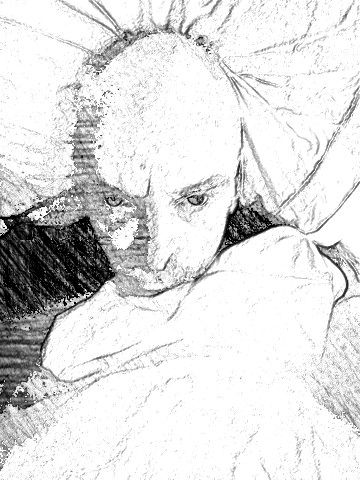 Self Portrait in Bed