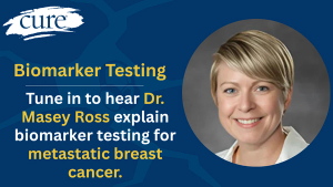 Dr. Masey Ross explains how biomarker testing, patient history, and quality-of-life concerns guide treatment decisions in metastatic breast cancer.