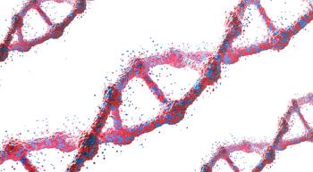 Illustration of DNA structure. 
