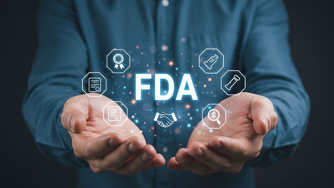 "FDA" text.