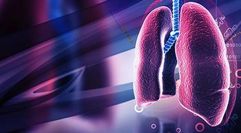 conceptual image of lungs