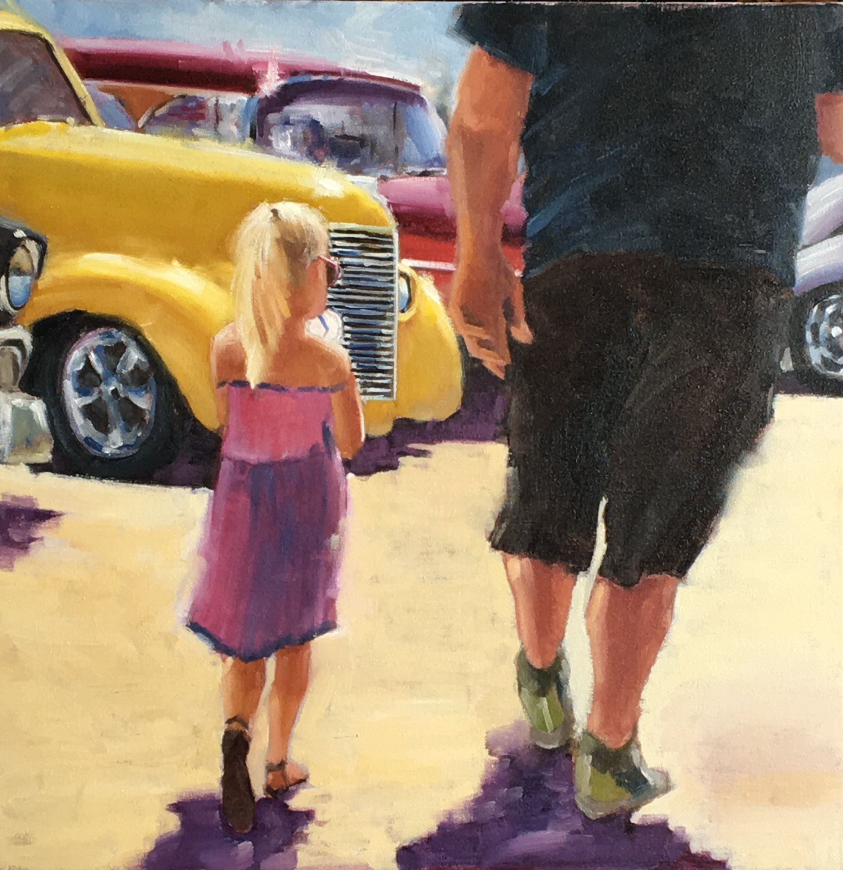 At the Car Show With Dad