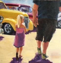 At the Car Show With Dad