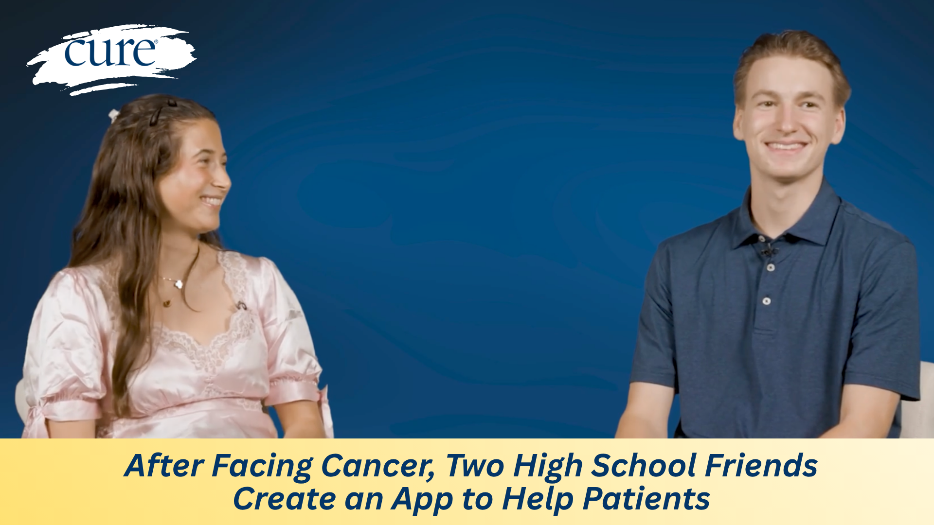 After Facing Cancer, Two High School Friends Create an App to Help Patients