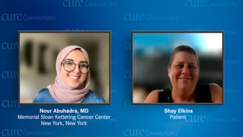 Expert on breast cancer and patient 