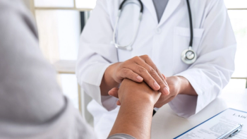 Image of doctor and patient