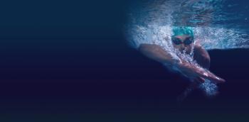 Man swimming in blue water | Image credit: © vectorfusionart - © stock.adobe.com