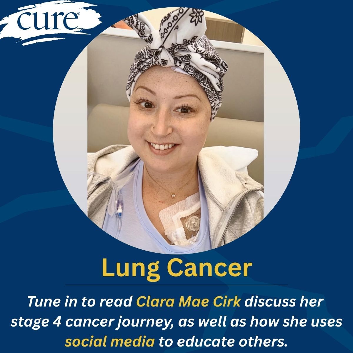 Clara Mae Cirk opens up about her journey and using social media as an outlet to educate others.