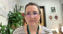 Image of woman with brown hair. Image of woman with brown hair.