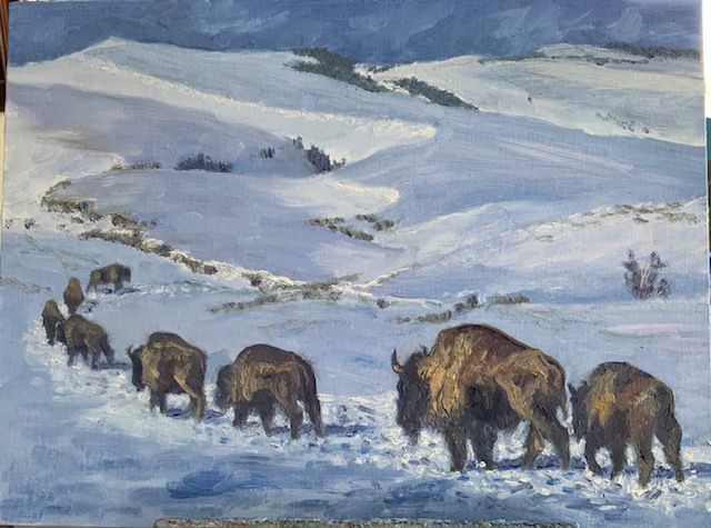 Winter Keeps Trudging But Spring Will Come