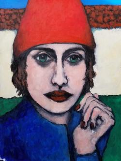 Red Hatted Blue Sky Girl