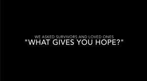 What Gives Patients and Loved Ones Hope?
