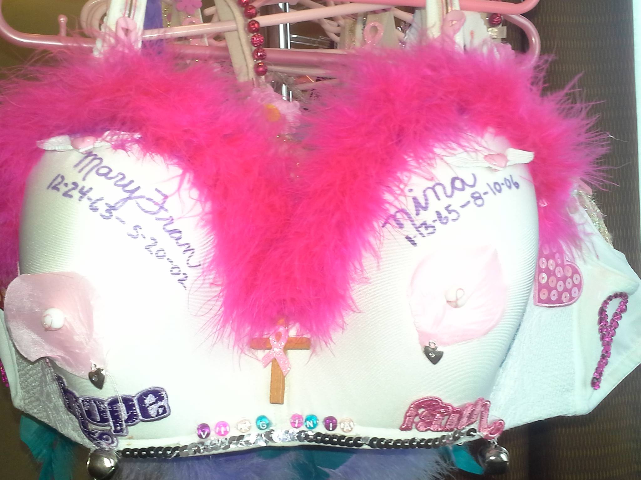 Bra Art Therapy
