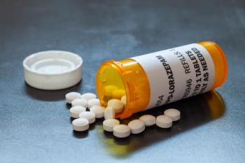 Prescription bottle with backlit Lorezapam tablets. Lorezapam is a generic prescription anti-anxiety medication. A concept for mental health. | Image credit: © Tom Nevesely -  © - stock.adobe.com