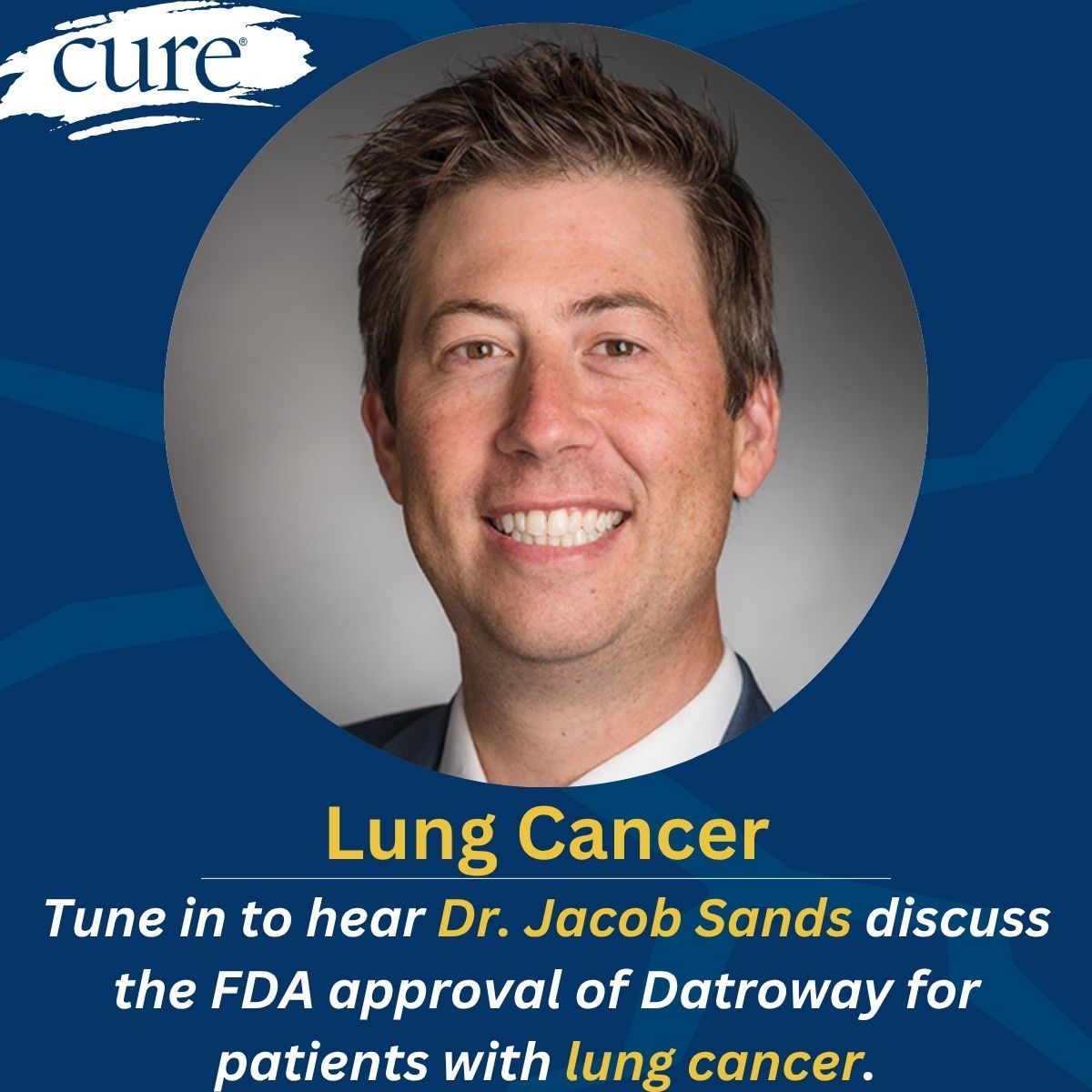 Image of man with text.