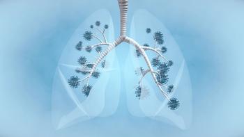 Illustration of lung.