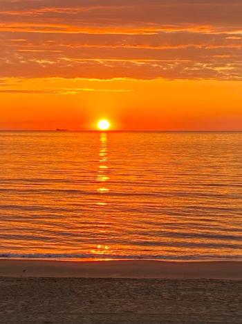Image of sunset. 