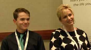 Mother-Son Duo Gets Passionate About Ovarian Cancer Awareness