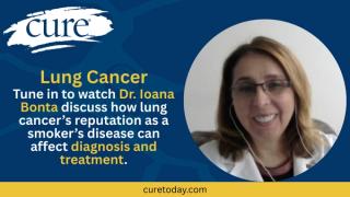 In an interview with CURE, medical oncologist Dr. Ioana Bonta explains why lung cancer is not just a ‘smoker’s disease.’
