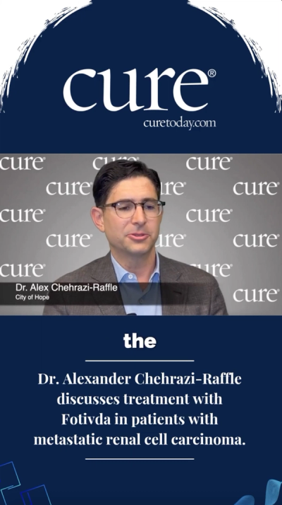 Dr. Alexander Chehrazi-Raffle, an assistant professor in the Department of Medical Oncology & Therapeutics Research, at City of Hope, located in Duarte, California.