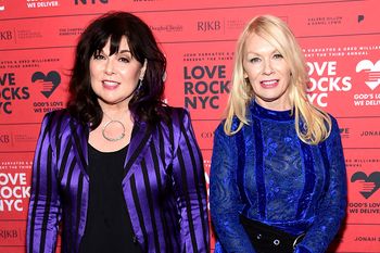 Image of Ann Wilson with sister Nancy Wilson - Jamie McCarthy via Getty Images