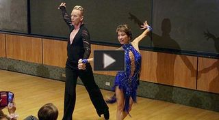 Cancer Survivor Celebrates by Dancing with Scripps Doctor