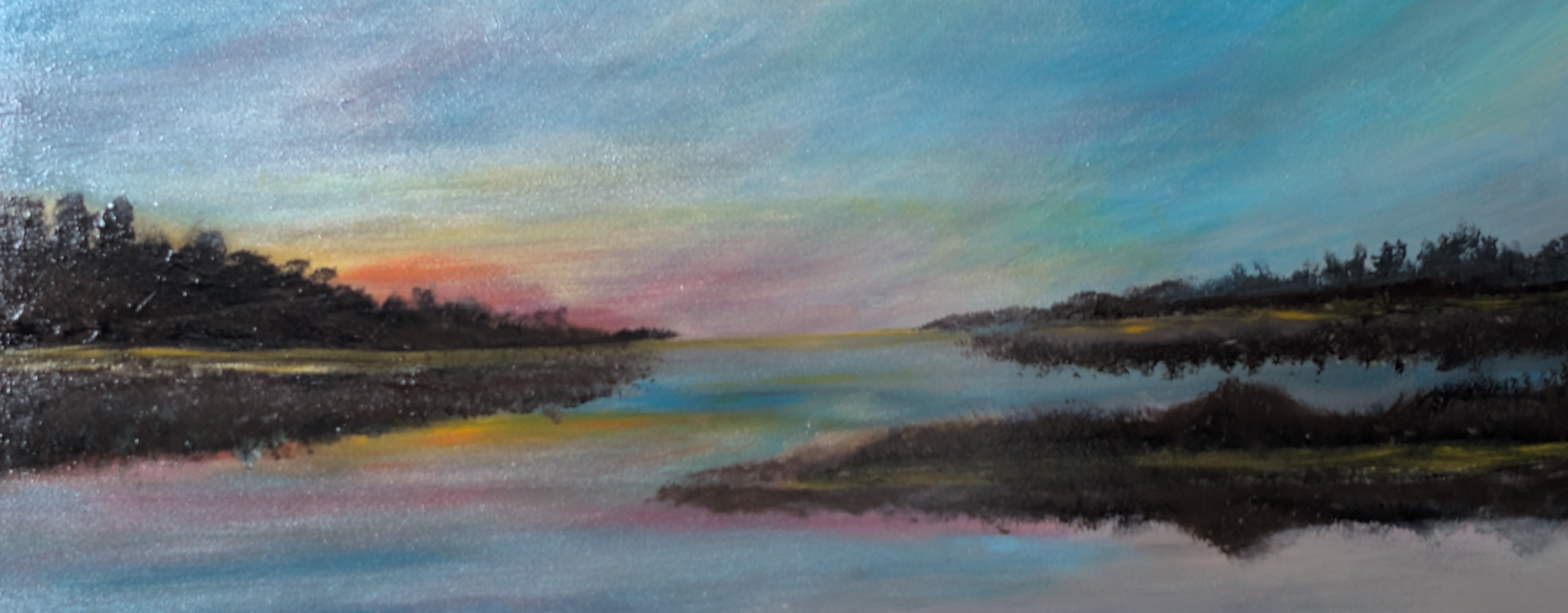 Sunset on Lake Marvin