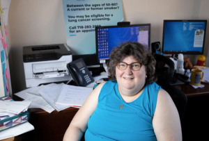 Working Behind the Scenes for Patients With Lung Cancer