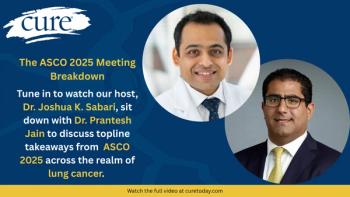 Image of two doctors and text.