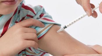 child getting a vaccine