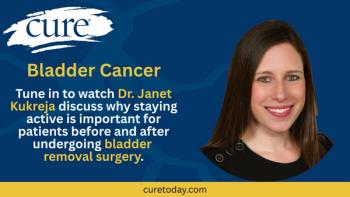 For patients undergoing a radical cystectomy, staying active before and after surgery is key, Dr. Janet Kukreja explained.