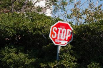 stop sign