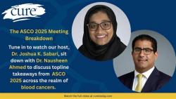 Image of two doctors and text. Image of two doctors and text.