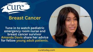 After receiving a breast cancer diagnosis at 29, Amanda Davis wants other young adults who are patients to know that “brighter days are coming.”