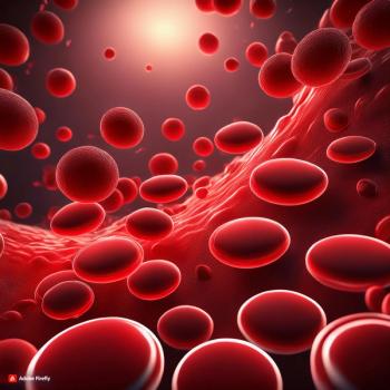 Image of blood cells.