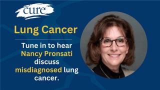 After years of chronic cough and misdiagnosed infections, a 2016 stage 4 ALK-positive lung cancer diagnosis led to targeted therapy that has helped since.