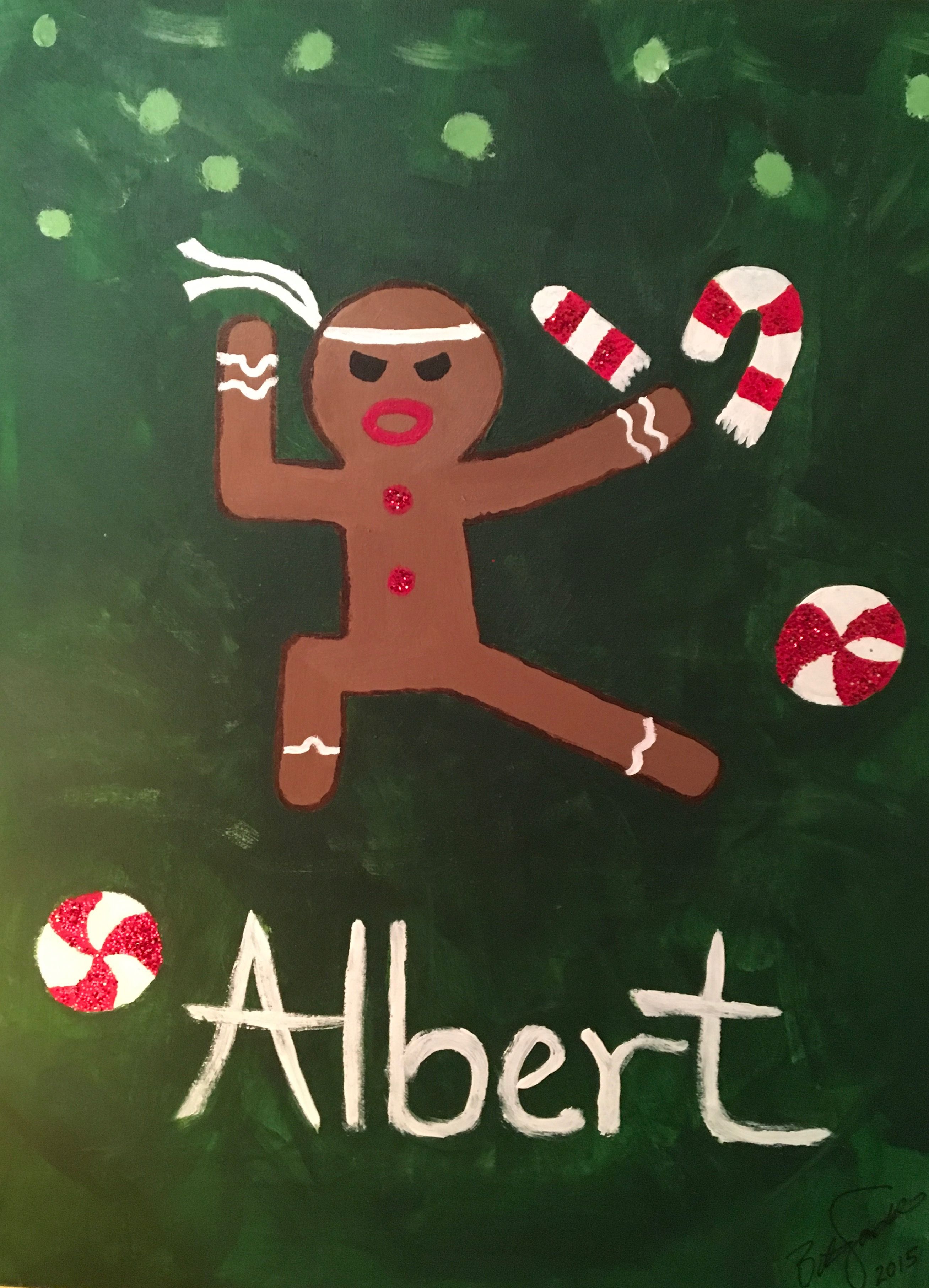 Ninja Gingerbread man