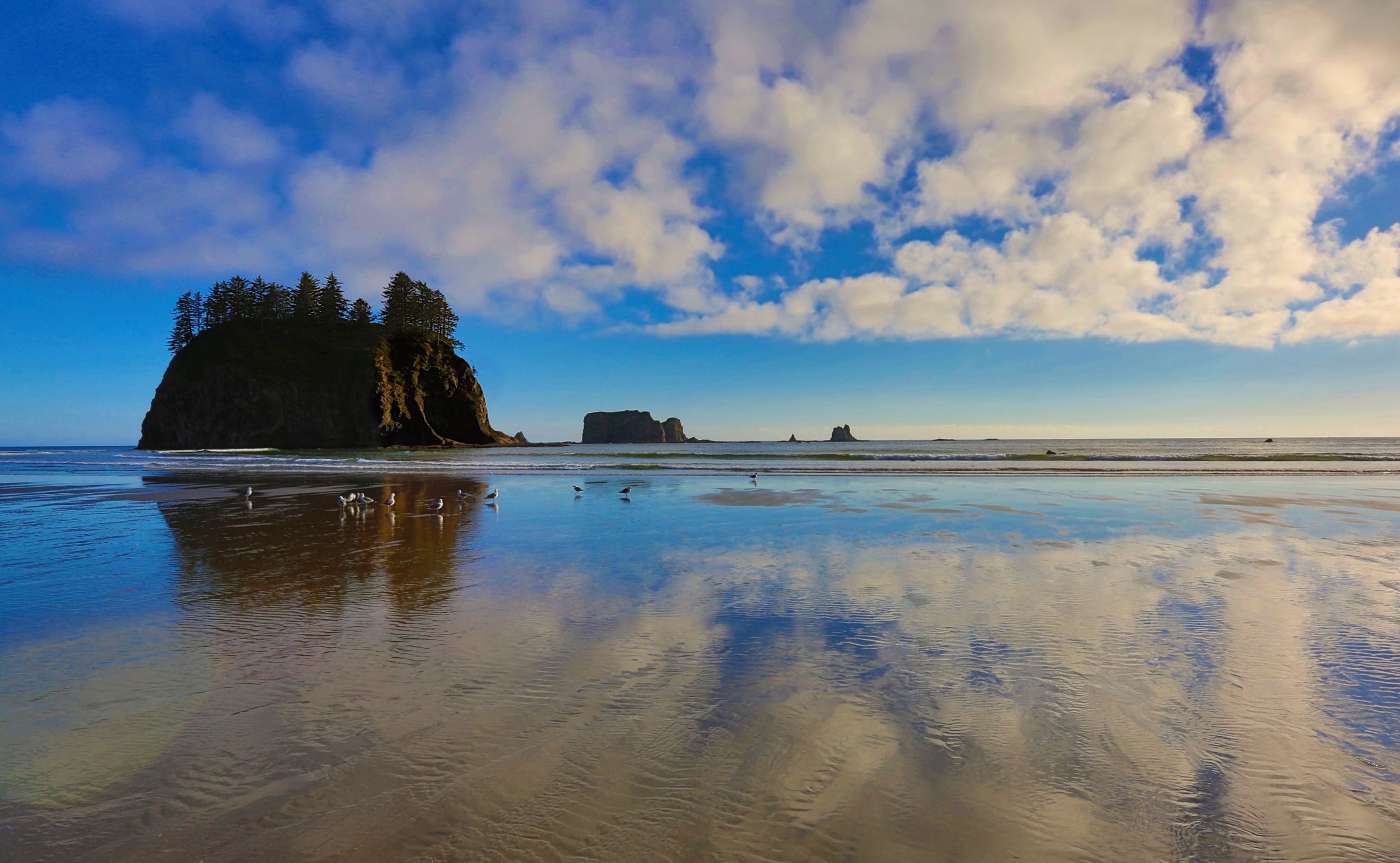 Sea Stacks, Second Beach at Olympic National Park