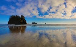 Sea Stacks, Second Beach at Olympic National Park