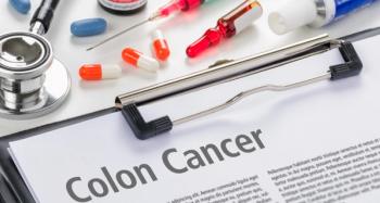 Colon cancer text. 