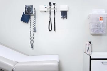 exam room in medical office