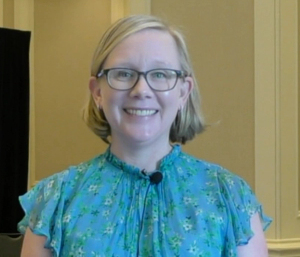 screengrab from video interview with Elizabeth (Lisa) Swanson, MD