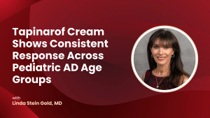 Tapinarof Cream Shows Consistent Response Across Pediatric AD Age Groups