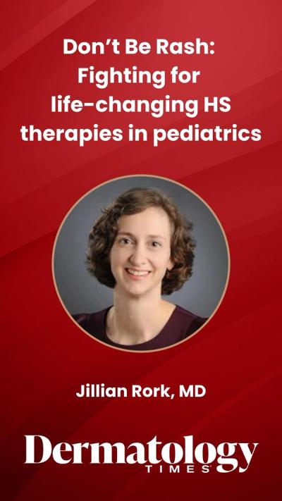 Don’t Be Rash: Fighting for Life-Changing HS Therapies in Pediatrics