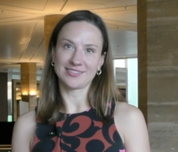 screengrab from video interview with andrea murina, md