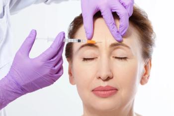 injection in forehead